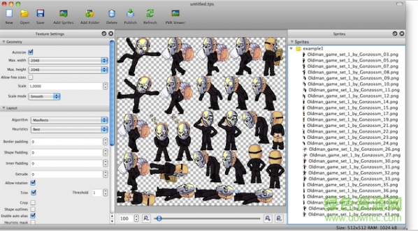 TexturePacker mac版(网页优化) v4.2.3 苹果电脑版0