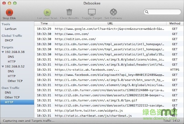 Debookee mac版(数据包抓取) v5.2.0 苹果电脑版0