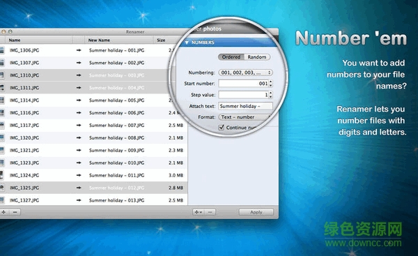 Renamer for mac(文件批量命名) v5.0.1 苹果电脑版0