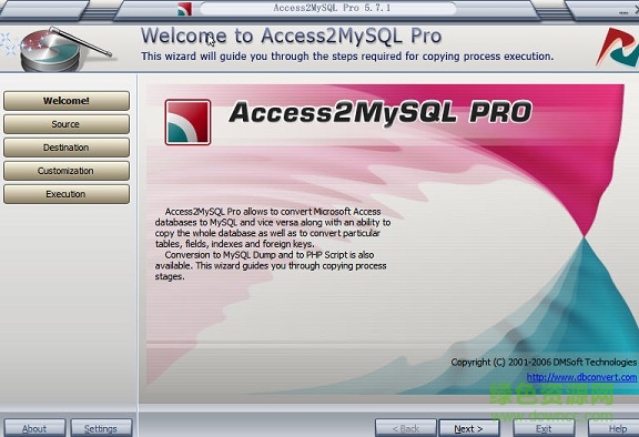 Access2MySQL Pro(access转mysql工具) v5.7.1 特别版0
