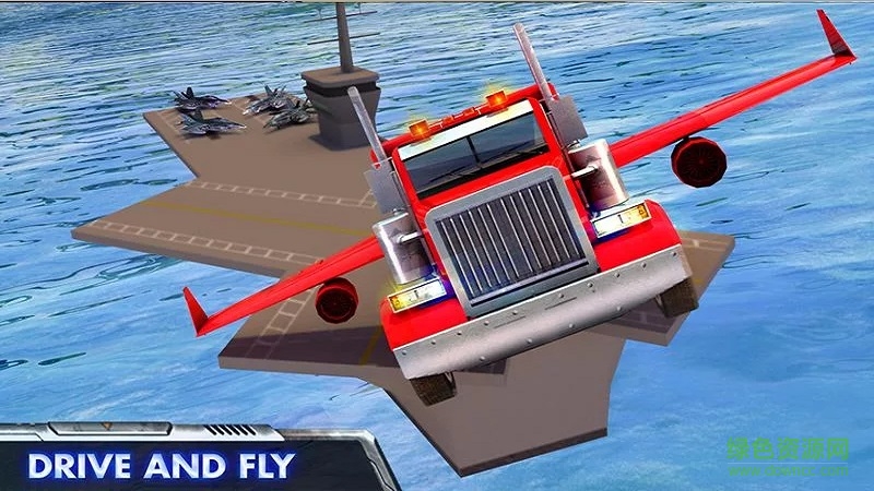 现代卡丁车飞行(Modern Flying Truck Sim 3D) v1.1 安卓版0