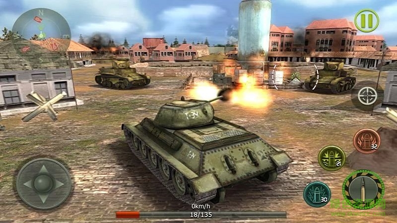 tankstrike中文修改版(坦克冲击) v2.0 安卓无限金币钻石版2