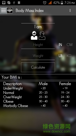 健身卡路里计算器 v1.3 安卓版0