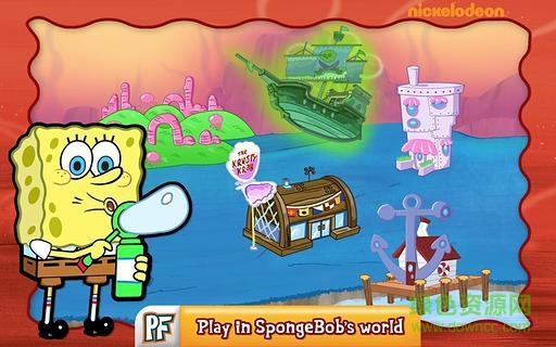 海绵宝宝餐厅(SpongeBob Diner Dash) v3.25.3 安卓全解锁中文版0