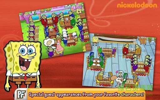 海绵宝宝餐厅(SpongeBob Diner Dash) v3.25.3 安卓全解锁中文版2