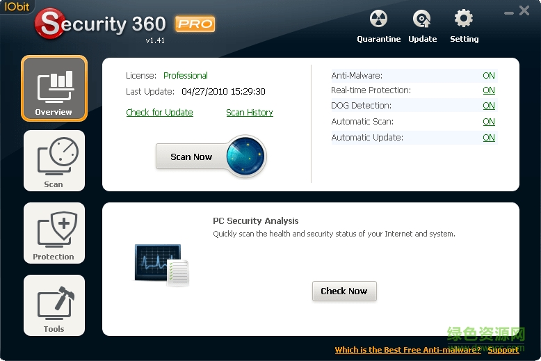 IObit Security 360 v5.0.3 最新版1