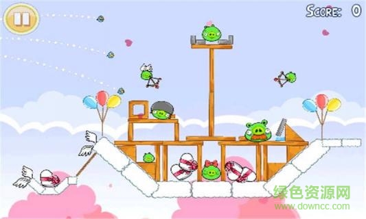 愤怒的小鸟情人节版手机版(Angry Birds) v5.3.2 安卓免费版2