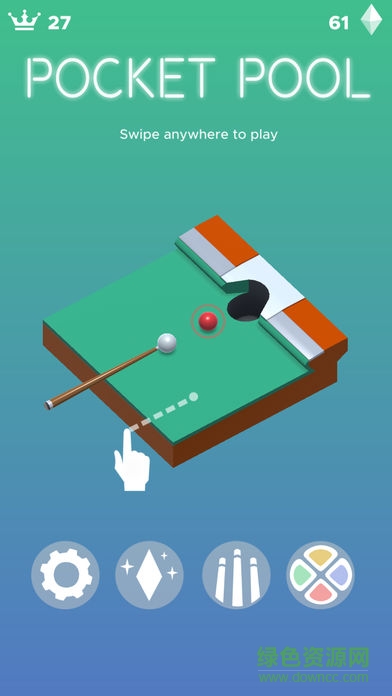 口袋臺(tái)球內(nèi)購(Pocket Pool) v1.0 安卓無限金幣版 3