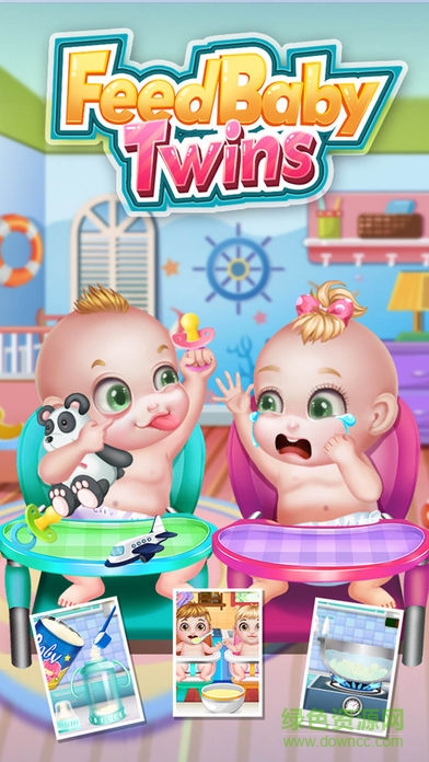 双胞胎成长记游戏(Feed Baby Twins) v1.0.2 安卓版0