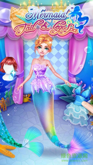 美人鱼公主奇幻蜕变游戏(Mermaid Tail & Leg Spa) v1.0.1 安卓版2