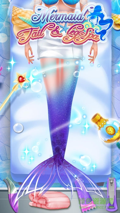 美人鱼公主奇幻蜕变游戏(Mermaid Tail & Leg Spa) v1.0.1 安卓版3