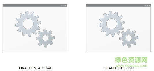 Oracle数据库启动与停止bat文件 1