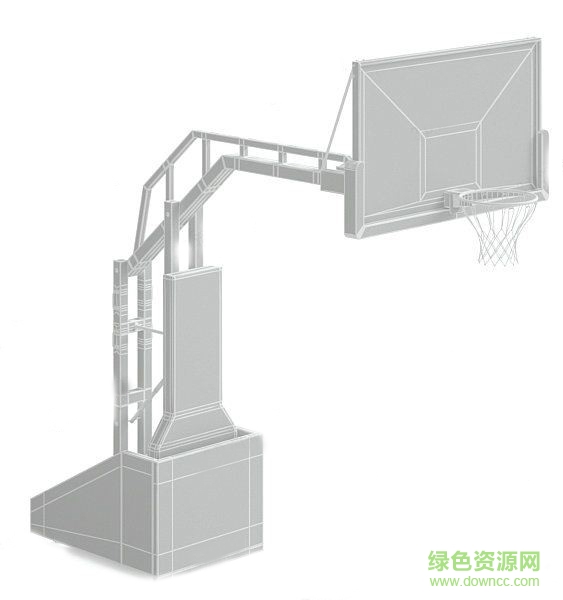 3dmax篮球架模型 0