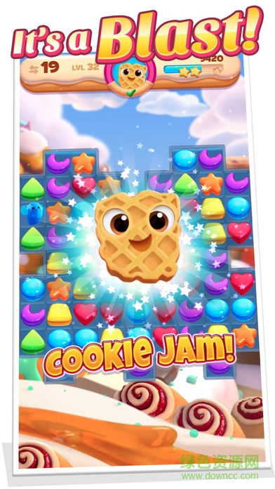 碎碎曲奇大爆炸游戏(Cookie Jam) v4.60.104 安卓版0