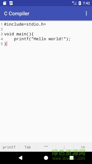 手機(jī)c語言編譯器中文版 v2.3 安卓最新版 0