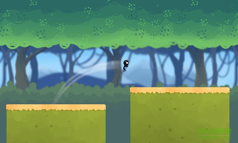 叢林奔跑的火柴人手機(jī)版(Stickman Jungle Runner)1