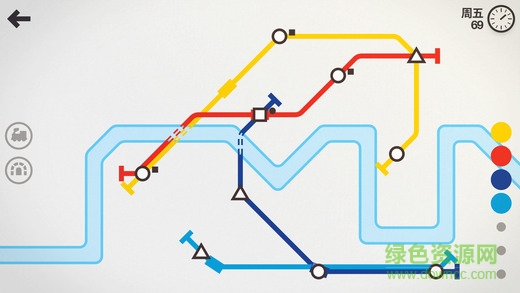 迷你地鐵蘋果版(Mini Metro)0