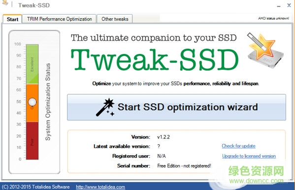 Tweak-SSD(SSD固态硬盘优化软件) v1.2.0 安装版0