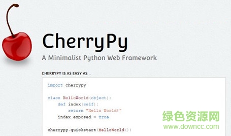cherrypy(基于python的web开发框架) v10.2.1 免费版0