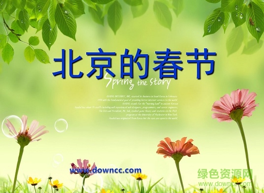 北京的春节ppt完美版 免费人教版0