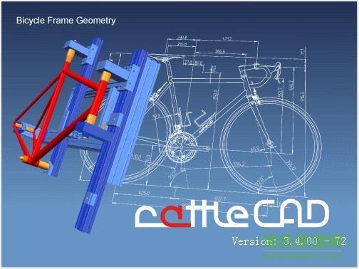 rattlecad汉化版(自行车设计图纸软件) v3.5.11 官方免费版1