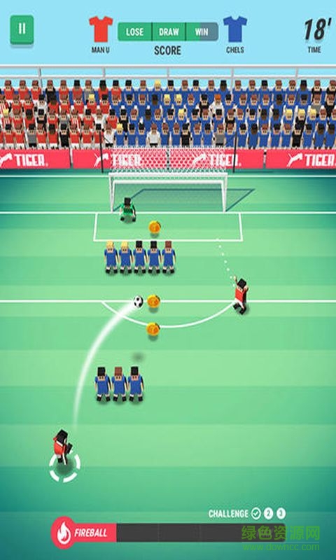 世界足球2017无限体力版(Tiny Striker) v1.0.18 安卓版0