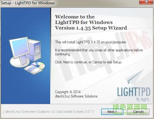 lighttpd 1.4.37 for windows(http网络服务器) v1.4.37 官方版0