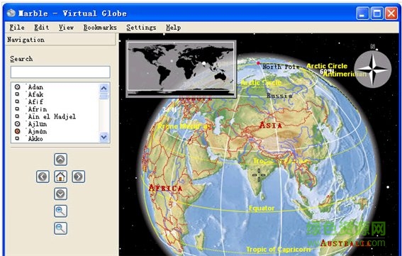 Marble地图(电子地球仪)中文版 v1.9.1 官方免费版0