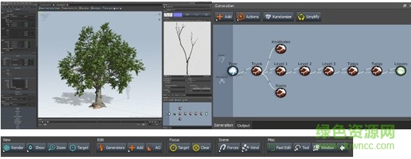 speedtree汉化正式版(三维树木建模工具) v2017 最新版4