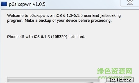 iOS 6.1.3到6.1.5完美越狱工具