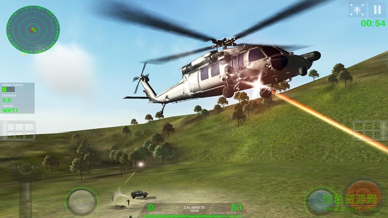 直升机模拟驾驶游戏专业汉化版 v1.1 安卓版0