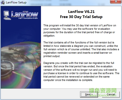 PaceStar LanFlow中文版(网络拓扑图制作软件) v6.24 免费版0