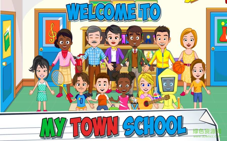 我的小镇校园My Town School v1.1 安卓无限金币版0