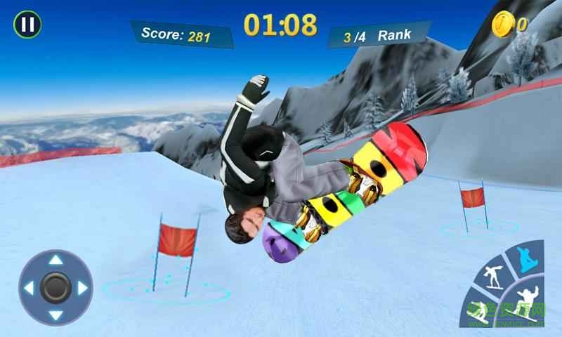 滑雪大师手机版(Snowboard Master) v1.1 安卓无限金币版1