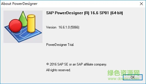 powerdesigner16.6中文修改版 32/64位 v16.6.2 最新漢化版 0