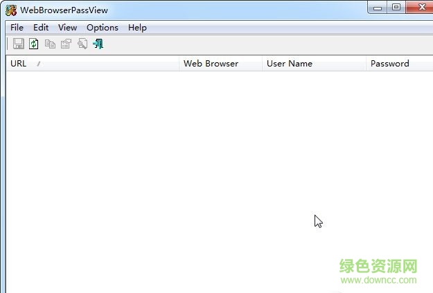 网页密码查看器webbrowserpassview v1.86 汉化绿色版0