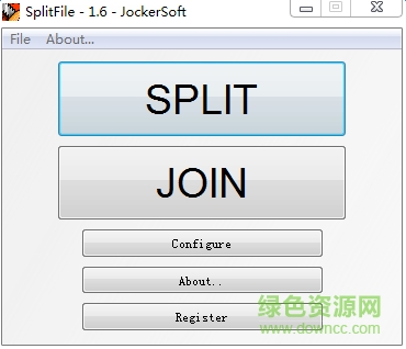 splitfile分割文件 v1.6.0.0 绿色免费版0