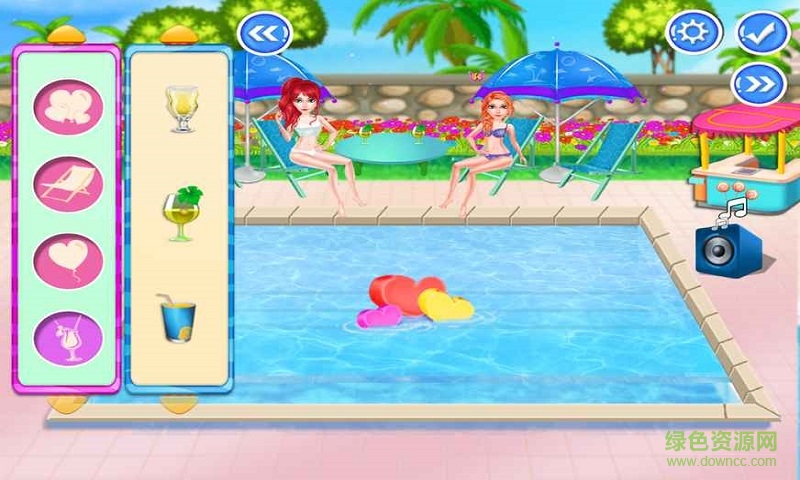 女孩泳池派对游戏(Pool Party For Girls) v1.0.5 安卓版3
