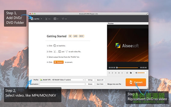 Aiseesoft DVD to AVI Converter v6.2.58 英文安装特别版0