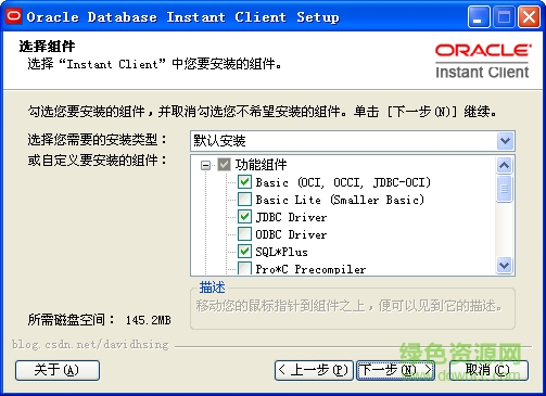 轻量级数据库客户端(Oracle Database Instant Client 11g 11gR2) 汉化精简x86修正版0