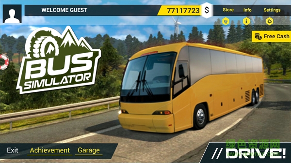 公共汽车模拟器无限金币版(Bus Simulator Free) v1.5 安卓版0