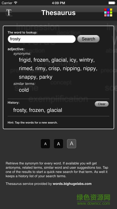 thesaurus詞典app1