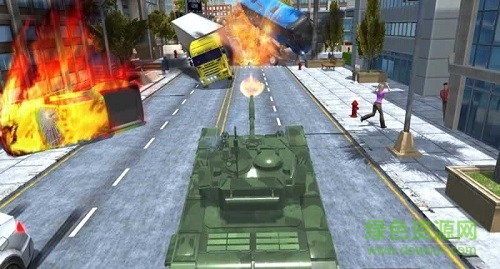坦克公路赛车手机版(Tank Traffic Racer) v1.4 安卓版1
