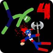 火柴人勇士4手游(Stickman Warriors 4 Online)