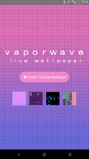 蒸汽波vaporwave壁纸软件(Vaporwave Live Wallpaper) v1.0 安卓版0
