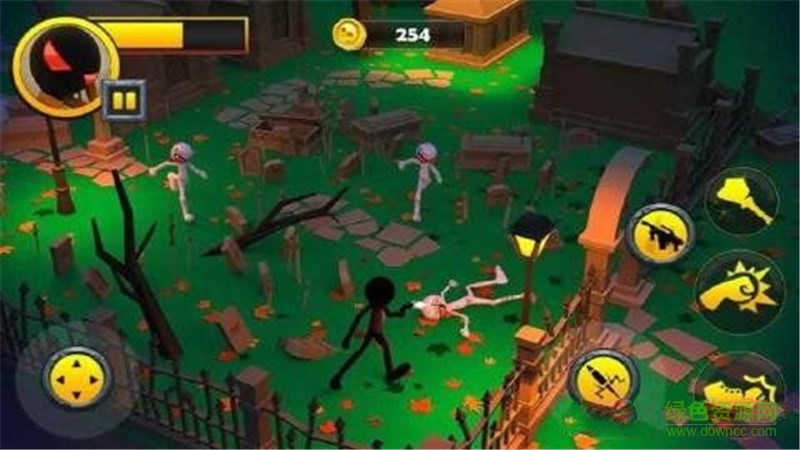 火柴人逃离幽灵城镇关卡解锁版(Ghost Town Epic Escape 3D) v1.6 安卓无限金币版2