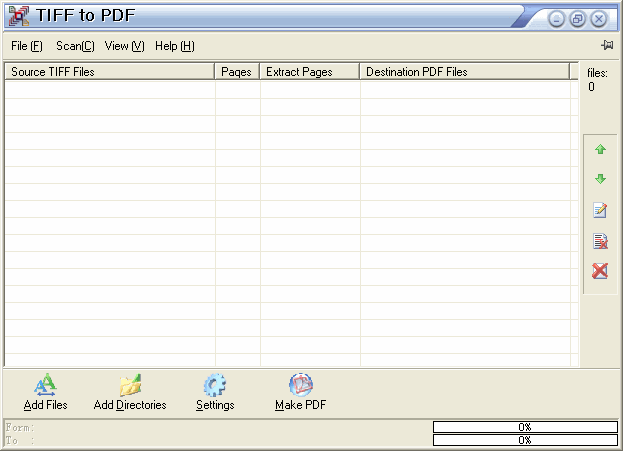 TIFF to PDF汉化版(TIFF转PDF软件) v3.3 免费版0