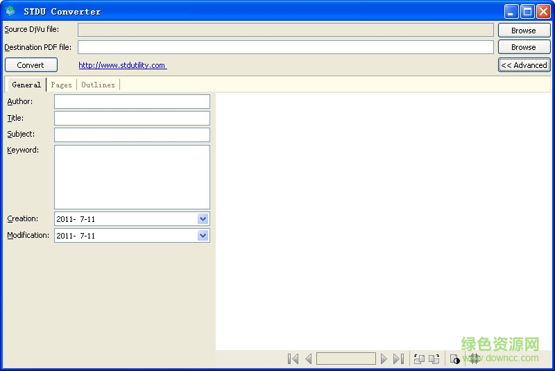 STDU Converter(DjVu文件轉(zhuǎn)換為PDF) v2.0.4 綠色單文件版 0