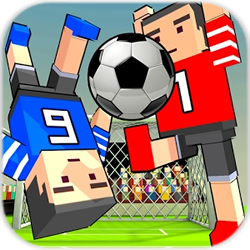 双人足球对战手机游戏汉化版(Cubic Soccer 3D)
