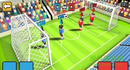 雙人足球?qū)?zhàn)手機(jī)游戲漢化版(Cubic Soccer 3D) v1.1.1 安卓版 0